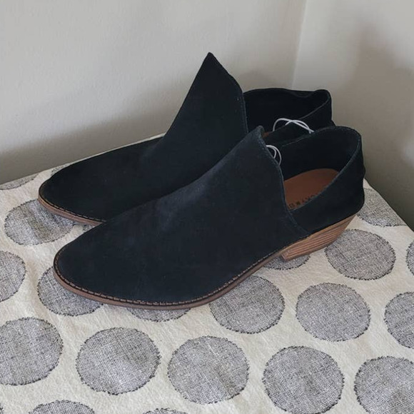 Lucky Brand Shoes - Lucky Brand Women's Suede Bootie Size 8.5 New